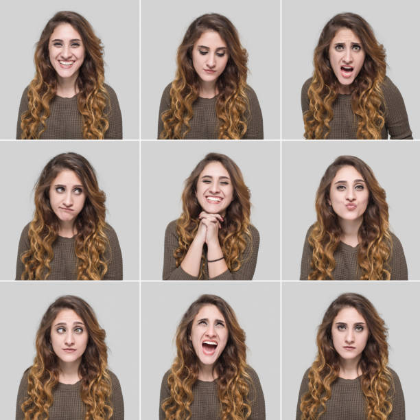 istock Young woman making facial expression 534321374