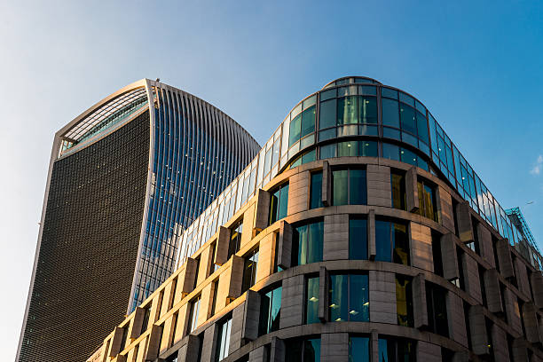 istock Low Angle View Buildings In City, London, UK 534321576