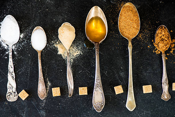 istock Different Kinds of Sugar in the Spoons 534322274