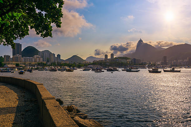 botafogo – corcovado w rio de janeiro - urca zdjęcia i obrazy z banku zdjęć