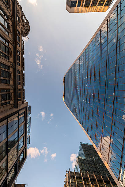istock Bottom view of modern skyscrapers 534323266