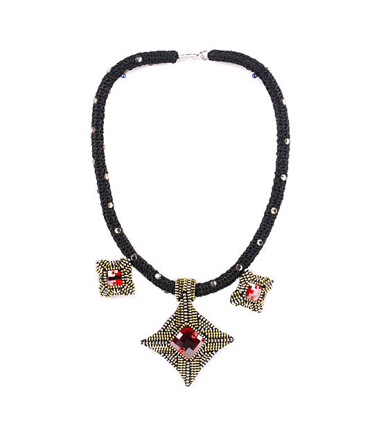 istock Close up of beautiful necklace. 534323270