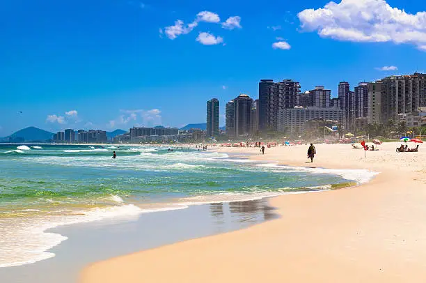 Barra da Tijuca beach, Rio de Janeiro. Brazil