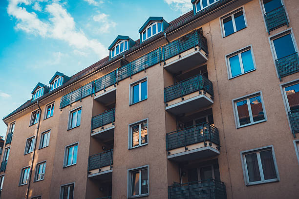 istock orange facade of building at berlin 534335116