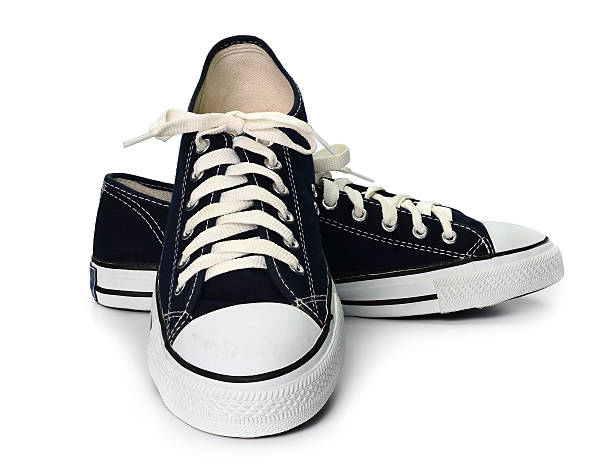 istock dark blue shoes isolated on white background 534335294