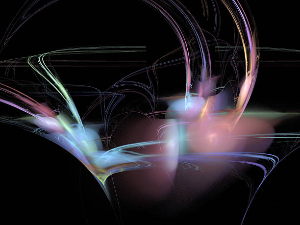 istock Digital Fractal on Black 534362699