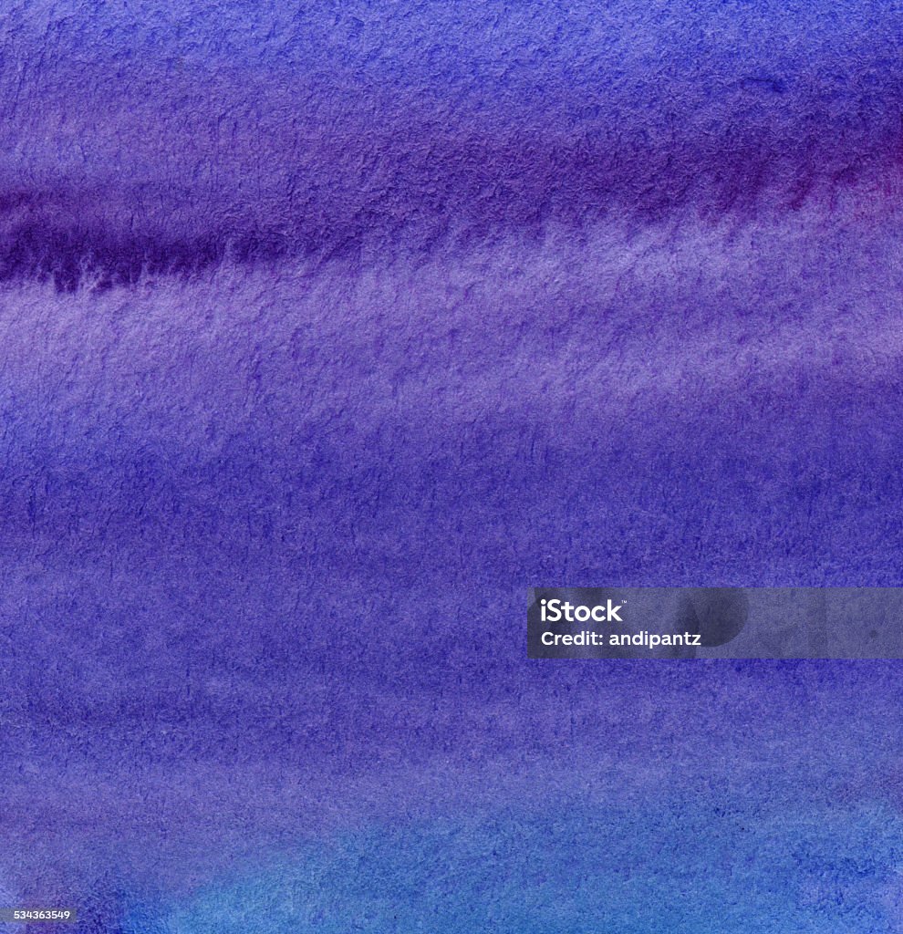 Blue and violet background watercolor with texture Blue and purple watercolor background with subtle texture. This is a hand painted background on watercolor paper. 2015 Stock Photo