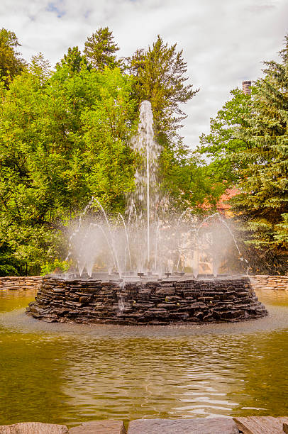 istock Fountain in the Park Spa 534364137