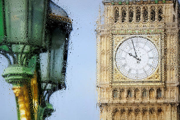 istock London views through the glass with raindrops 534364707