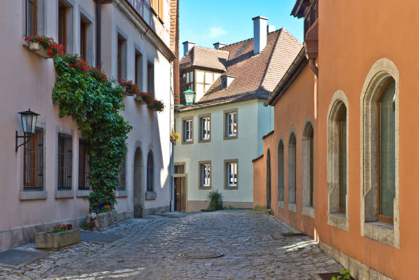 istock Coblestone lane in Rothenburg. 534365365