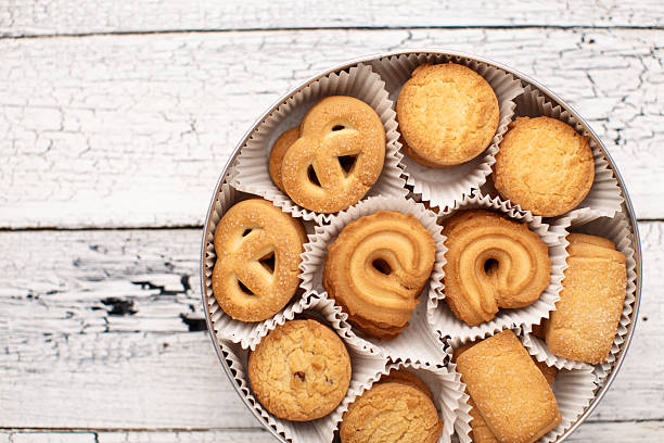 istock Bisquits on wooden background 534366909