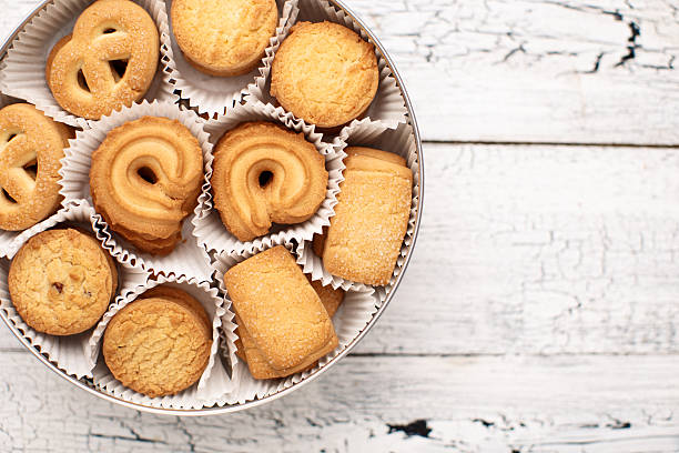 istock Bisquits on wooden background 534366915
