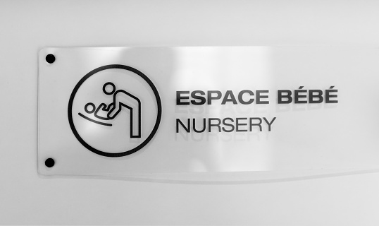 space for babies in airport.