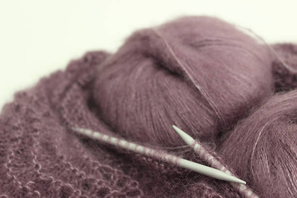 istock knit and balls of mohair 534369977
