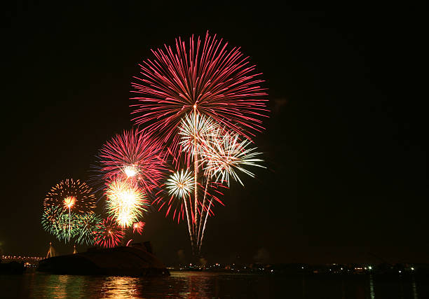 istock firewotk in festival from city 534370983