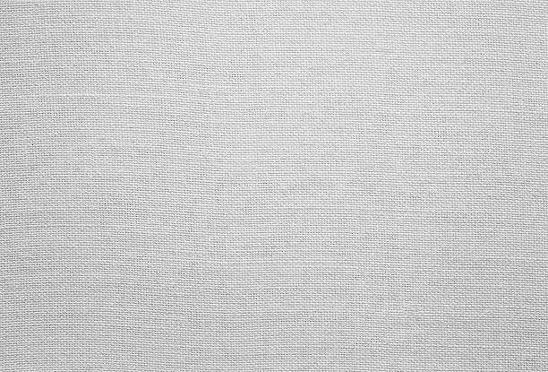 textura de linho branco - embroidery canvas beige close up - fotografias e filmes do acervo