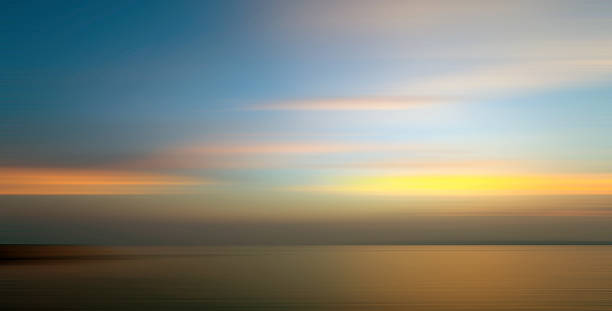 istock Motion blurred background of refraction in the sea 534398432