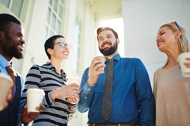 istock Meeting on summer day 534400114