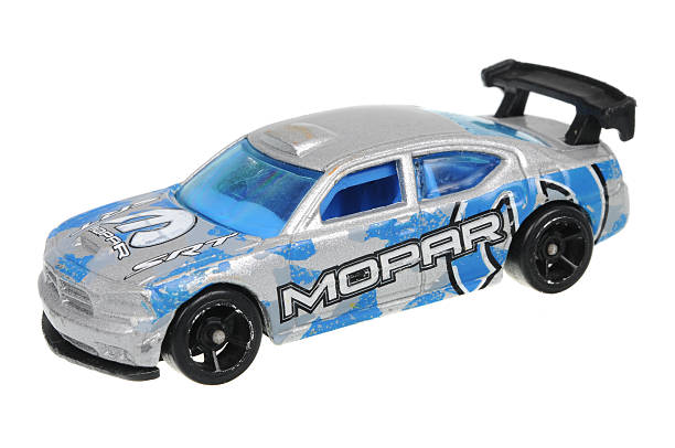 2009 Dodge Charger Drift Hot Wheels Diecast Toy Car Adelaide, Australia - May 21, 2016:An isolated shot of a 2009 Dodge Charger Drift Hot Wheels Diecast Toy Car. Hot Wheels cars made by Mattel are highly sought after collectables. dodge charger stock pictures, royalty-free photos & images