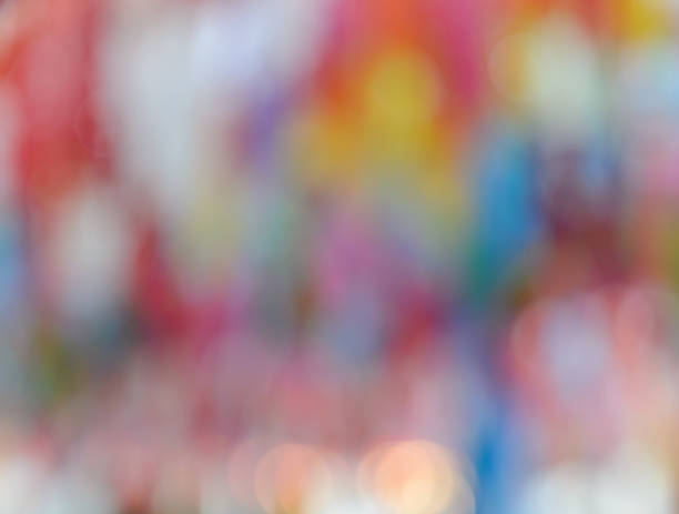 istock Abstract cool and sweet color bokeh background 534409896
