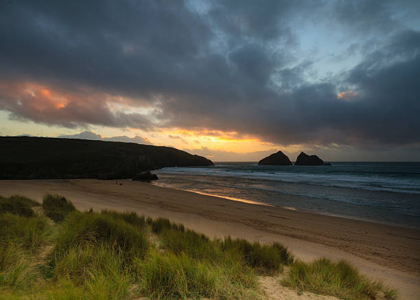 istock Holywell bay newquay cornwall 534417945