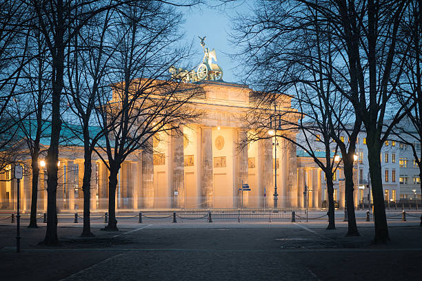 istock Brandenburg Gate in Berlin at night 534419255
