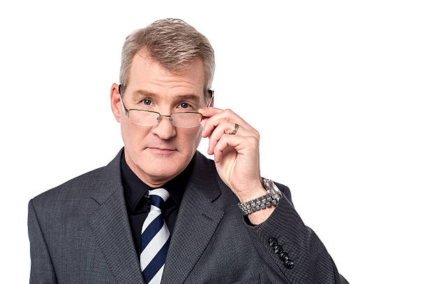 istock Mature businessman wearing eyeglasses 534421487