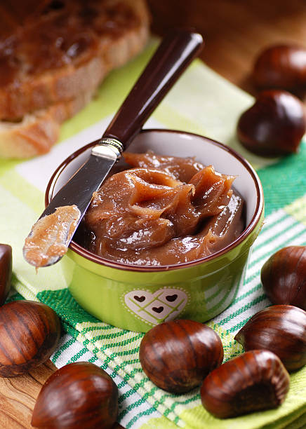 istock chestnut cream in the bowl 534425249