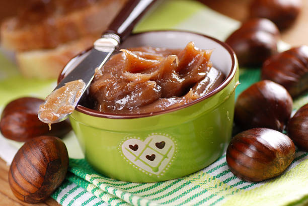 istock chestnut cream in the bowl 534425257