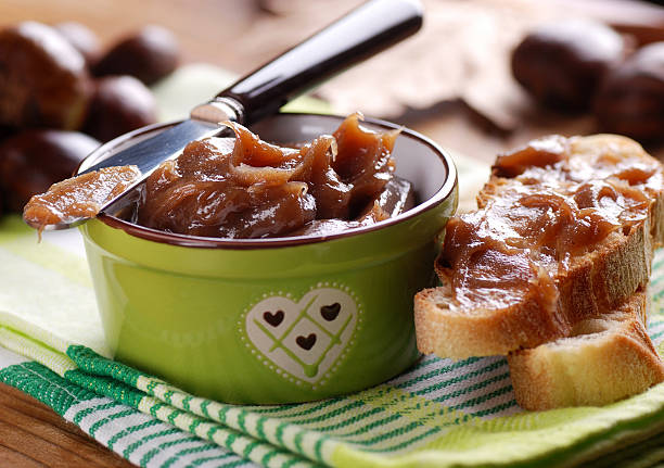 istock chestnut cream in the bowl 534426077
