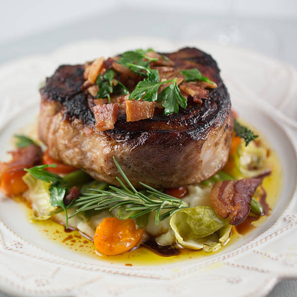 Pork Chops with garlic mashed potatoes
