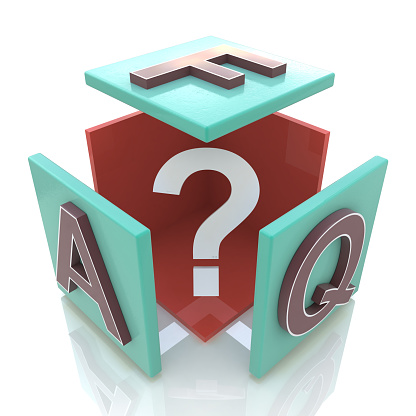 faq cube in the design of information related to internet