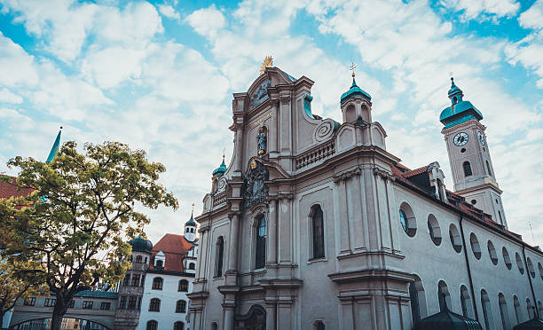 istock Holy Ghost Church in Munich, Germany 534455088