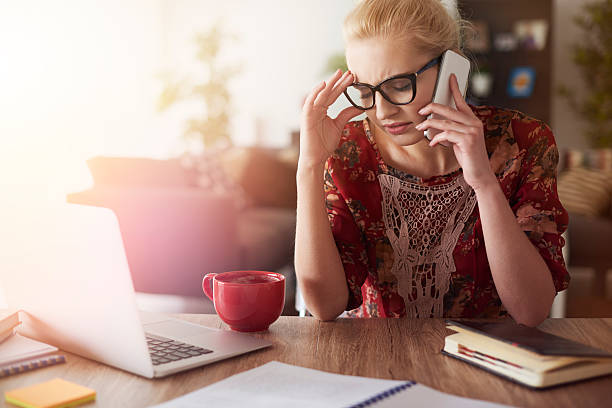 istock Too many calls in one day 534455202