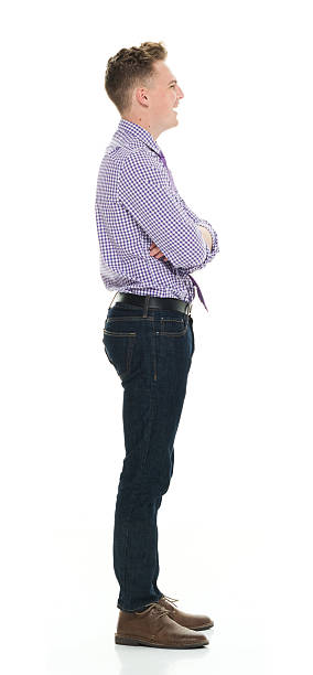 istock Smiling businessman standing with arms crossed 534456778