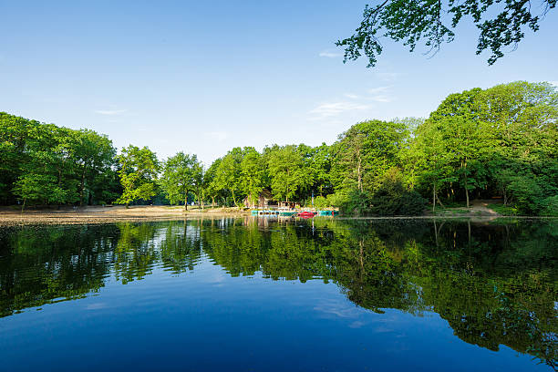 istock Lake at Krefeld City Park 534457130