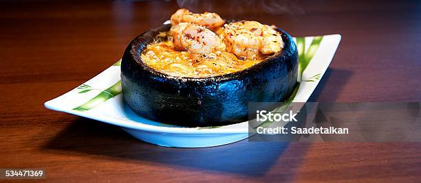 Prepared Shrimp Stock Photo - Download Image Now - 2015, Braised, Casserole