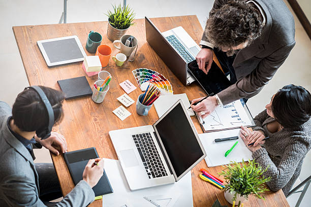 istock People working in young startup coworking business 534471741