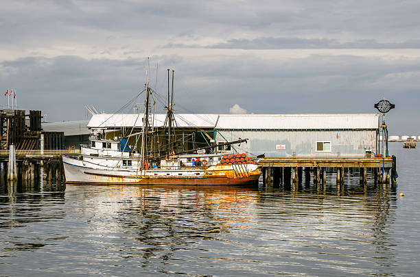 istock Old Fishing Boat Moored in a Harbour 534472003