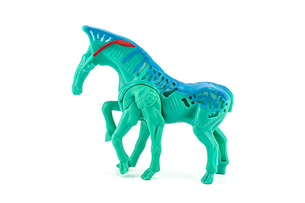 Dire horses toy character in AVATAR Bangkok, Thailand - July 20, 2014: Dire horses toy character in AVATAR film. There are toy sold as part of McDonald happy Meal. iiwi bird stock pictures, royalty-free photos & images