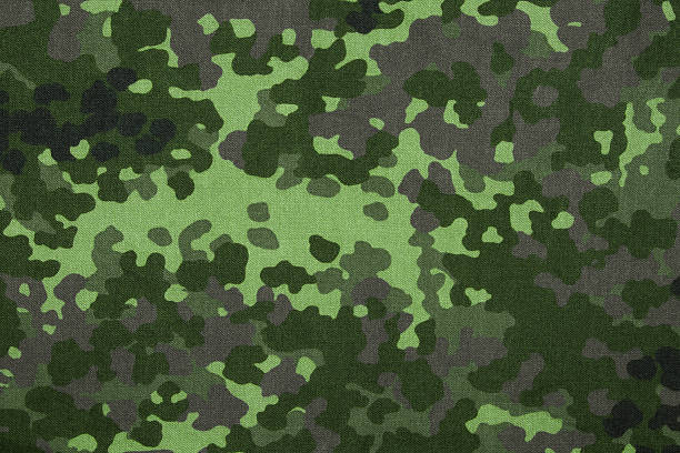 Denish military flecktarn camouflage fabric texture background Denish military flecktarn camouflage fabric texture background denish stock pictures, royalty-free photos & images