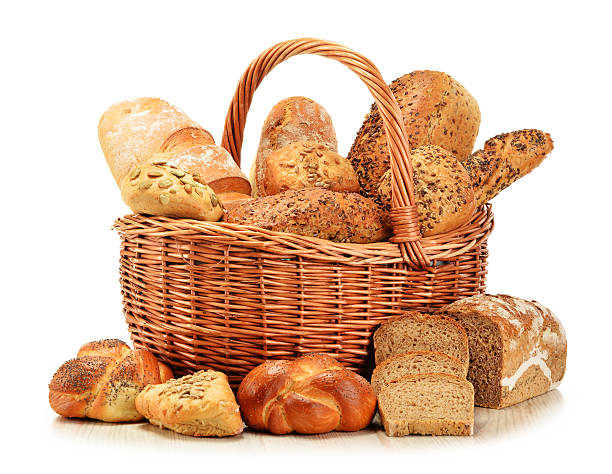 istock Composition with variety of baking products isolated on white 534475311