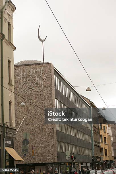 People Walking At Street Of Helsinki Finland Stock Photo - Download Image Now - 2015, Building Exterior, Built Structure