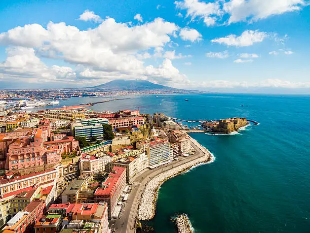 Photo of Gulf of Naples in Italy