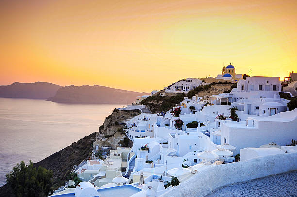 istock Sunset at Oia, Santorini 534476601