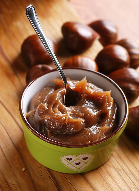 istock chestnut cream in the bowl 534478251