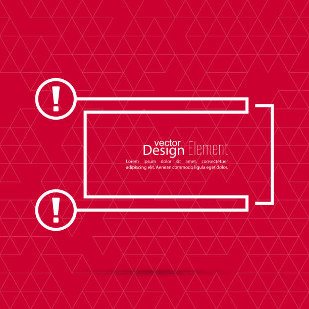 Explaimation Point With Border 80+ Significant Border Stock Photos, Pictures & Royalty-Free Images ...
