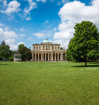 Pittville Pump Rooms And Public Park In Cheltenham, United Kingdom