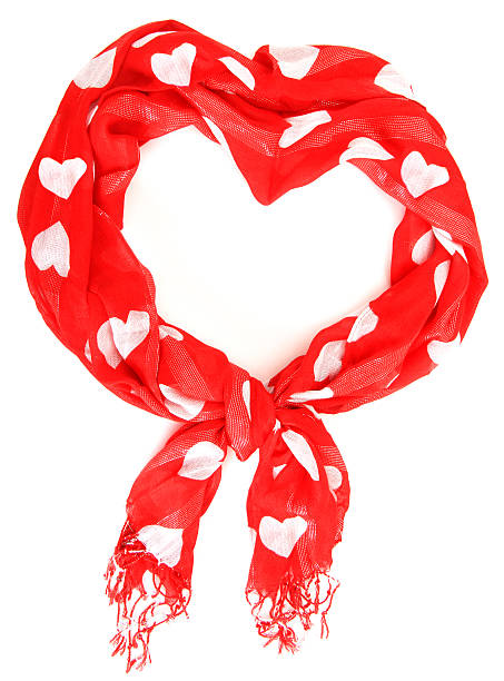 istock Valentine heart scarf 534480261