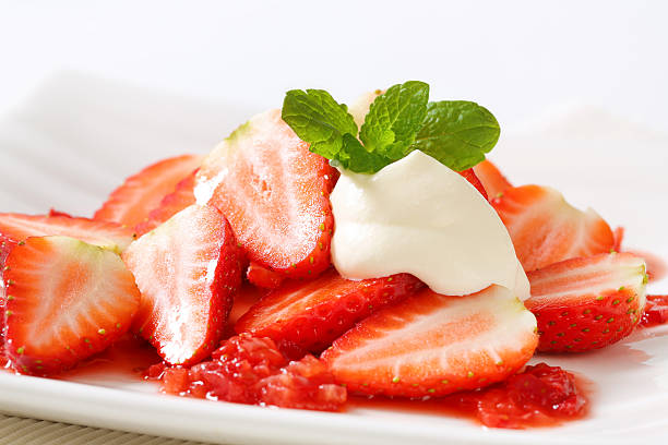 istock Scoop of strawberry ice cream 534483526